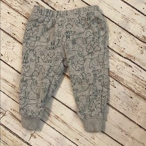 Warm Woodland themed toddler pants